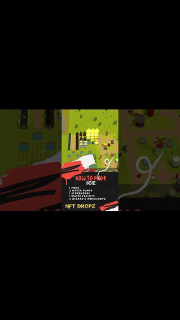 Town Star: How to make Ice Option 1 (Cheapest) #Shorts