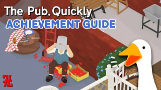 Untitled Goose Game "The Pub, Quickly" Steam Achievement Guide