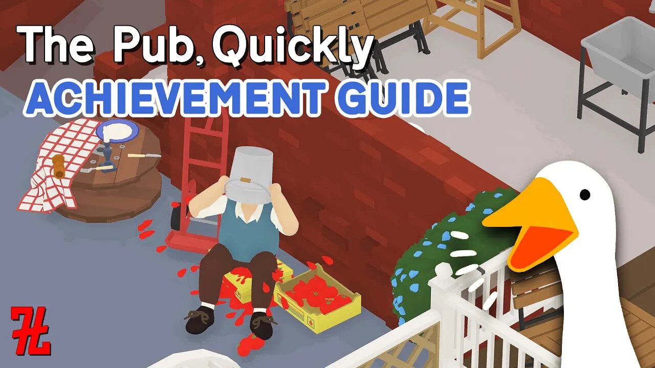 Untitled Goose Game "The Pub, Quickly" Steam Achievement Guide