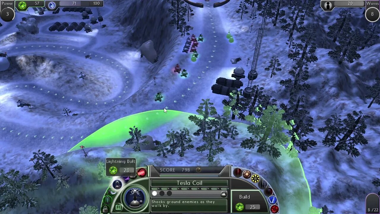 Sol Survivor; Campaign, Harmony's End; Mission, Around the Bend; Lightning dude, normal