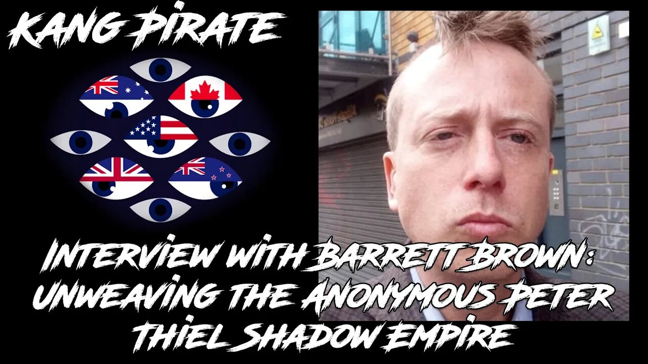 Interview with Barrett Brown: Unweaving the Anonymous Peter Thiel Shadow Empire