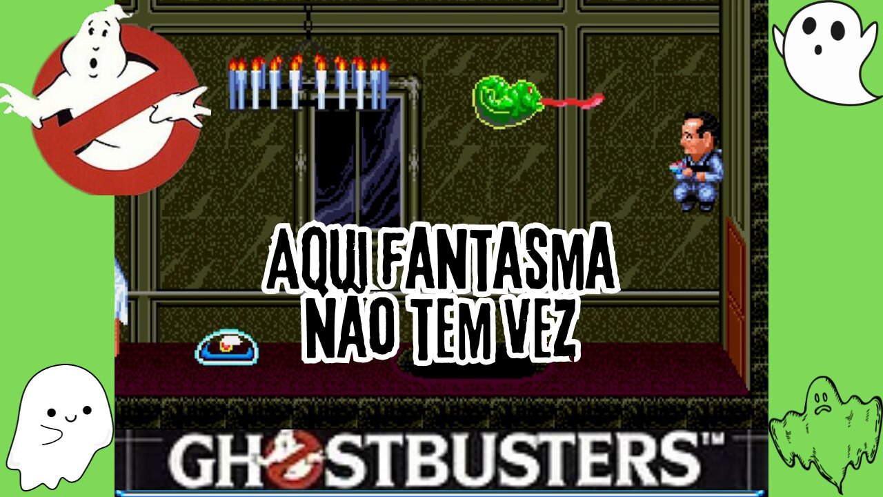 Os verdadeiros heróis contra o medo | GHOSTBUSTERS | Os Caça-Fantasmas, Mega Drive, anos 90