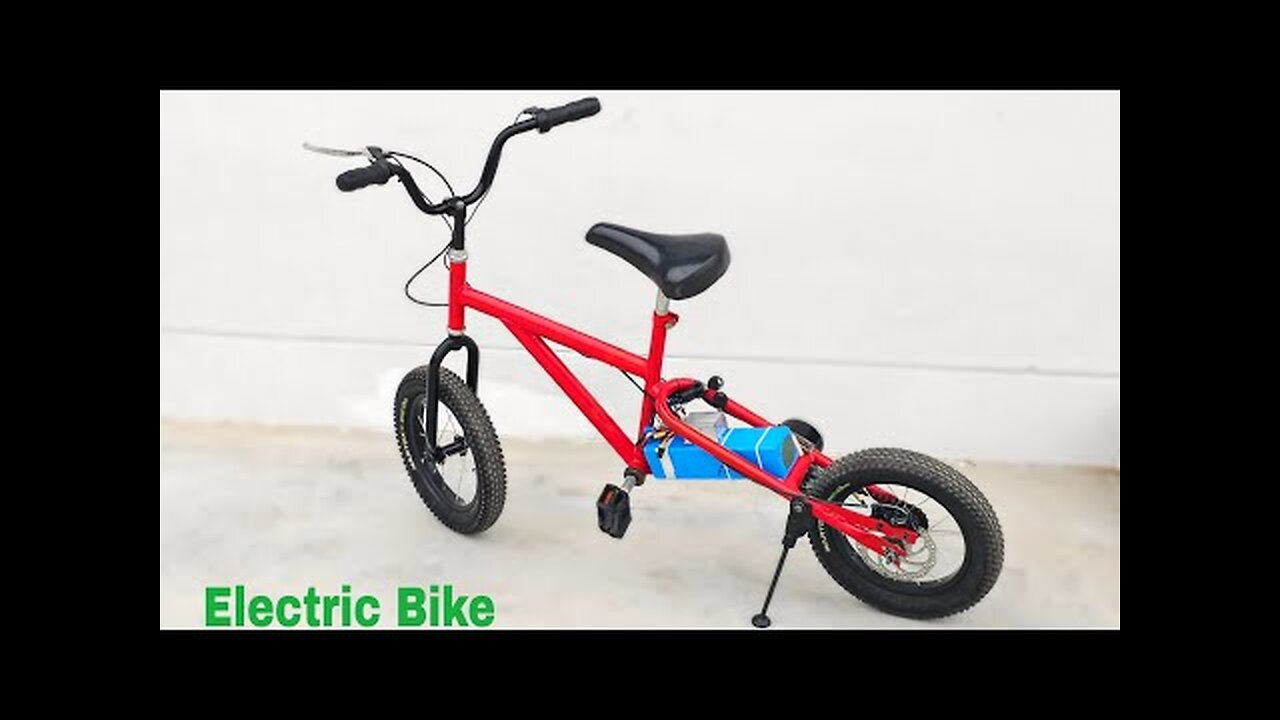 Making Electric Bike From Scratch Material