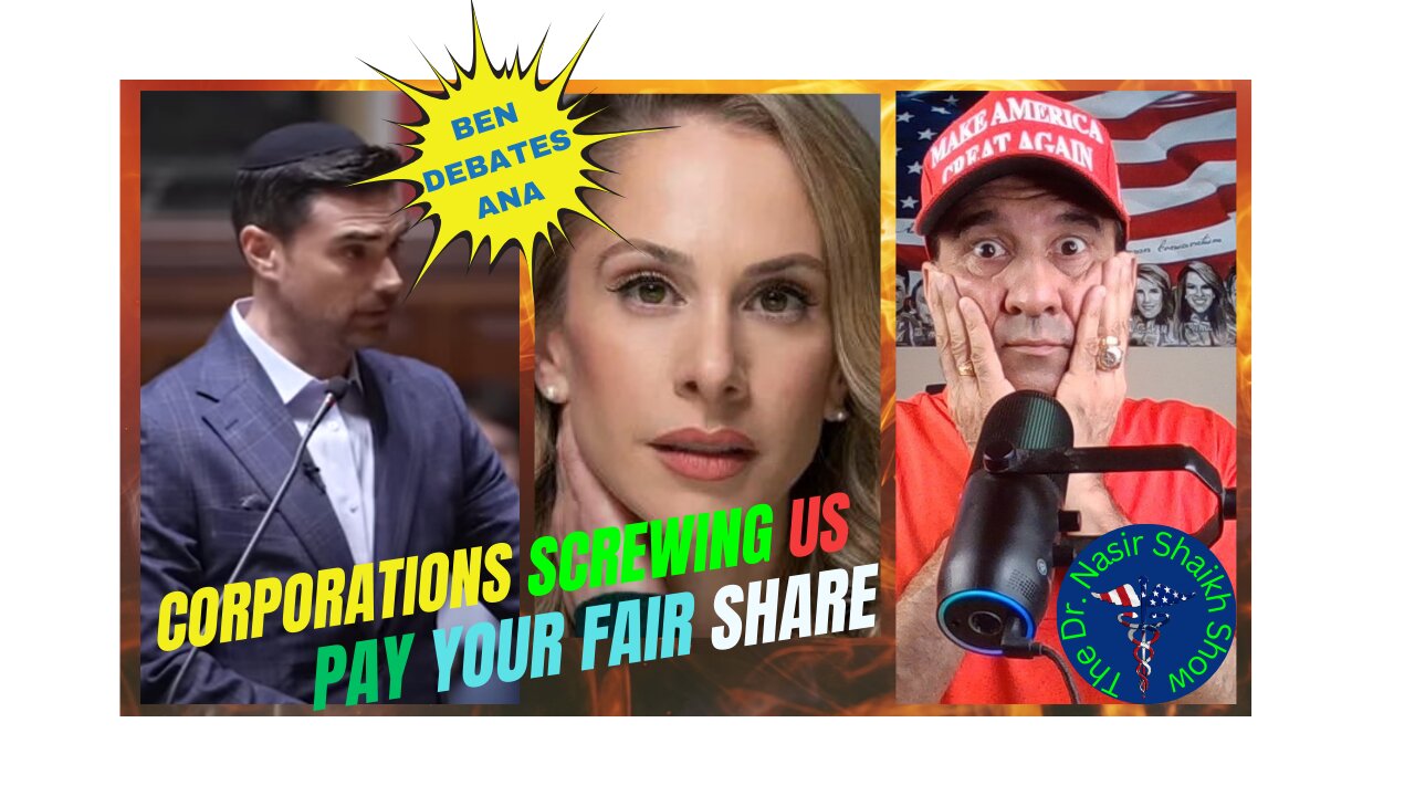 Ana Kasparian DEMANDS Everybody PAY Their FAIR Share in TAXES - Ben Shapiro Has EPIC Response PART 1