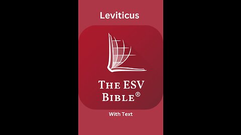 The ESV Audio Bible, Leviticus Chapter 3