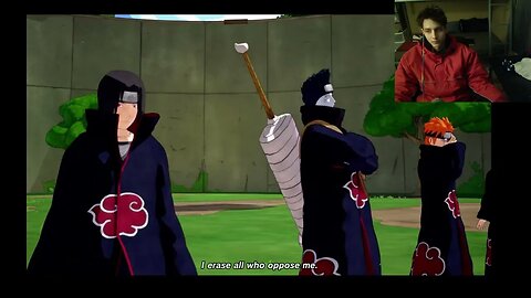 Team 7 VS Akatsuki Members In A Battle With Live Commentary In Naruto to Boruto Shinobi Striker