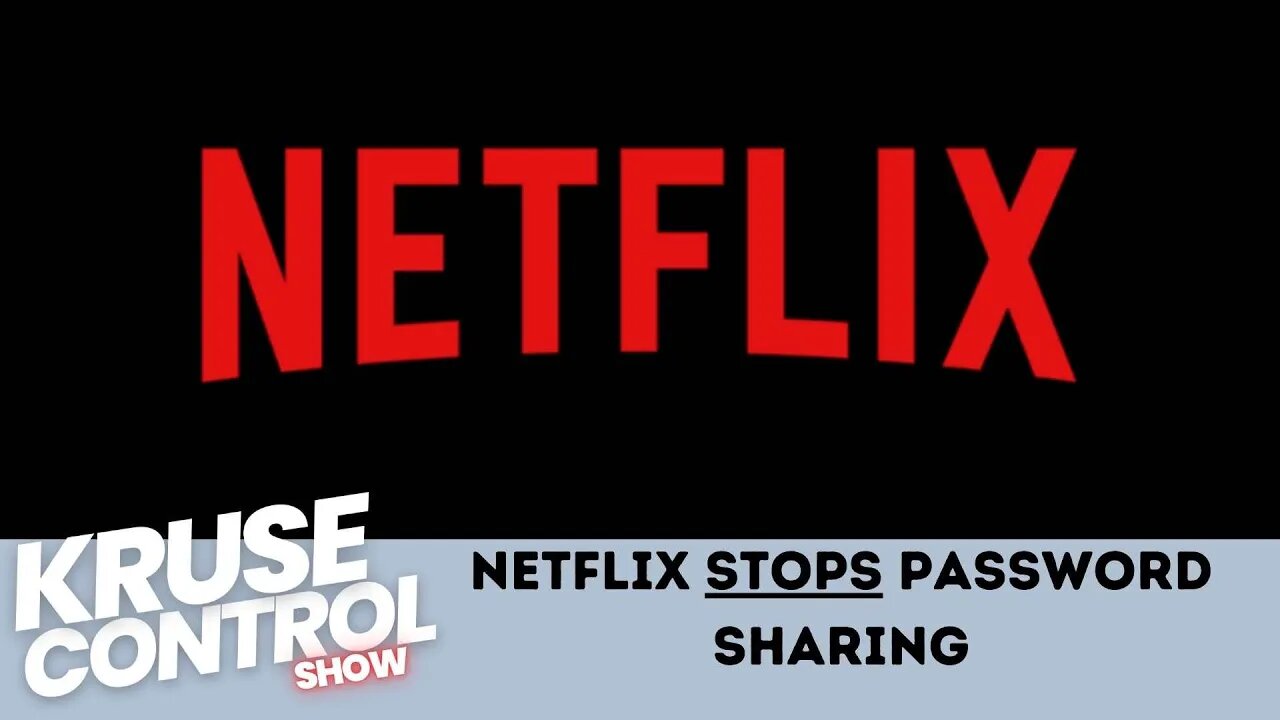 Netflix ENDS password SHARING!
