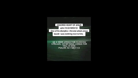 Sacred Heart of Jesus #bibleverseoftheday♥️💚💙💜🧡💛 #biblia #bibleverse #biblebuild