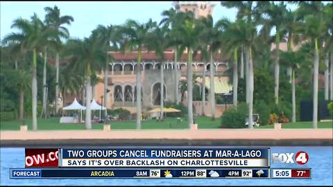 2 charities cancel Mar-a-Lago events amid Trump backlash