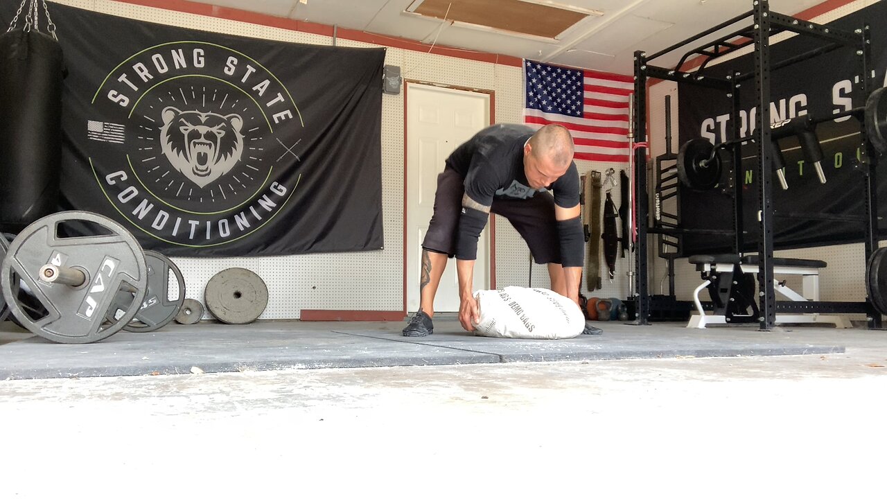 Sandbag work 8/10/24