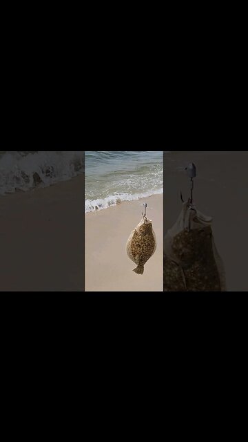 Lots of baby Flounder this afternoon.