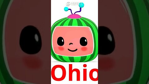 Cocomelon in Ohio 🎃🔥👶🍉 Cocomelon Shorts #shorts #tiktok #shortsfeed