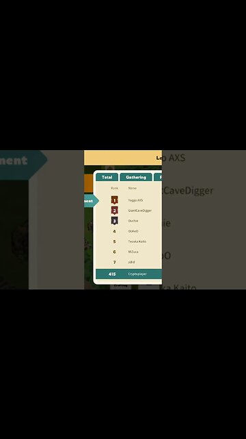 AXIE INFINITY [LANDS]: RANKING DO TERRENO