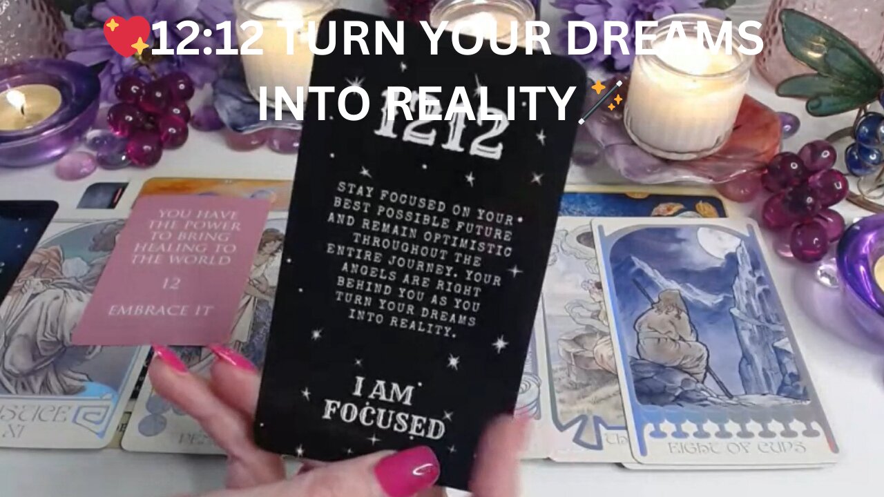 💖12:12 TURN YOUR DREAMS INTO REALITY🪄YOU'RE MY QUEEN/KING🤴🫅✨COLLECTIVE LOVE TAROT READING 💓✨