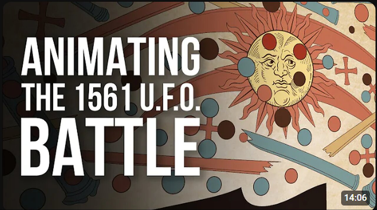 UFO Battle in 1561 Germany