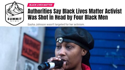 BLM Activist Shot In The Head by 4 Black Men