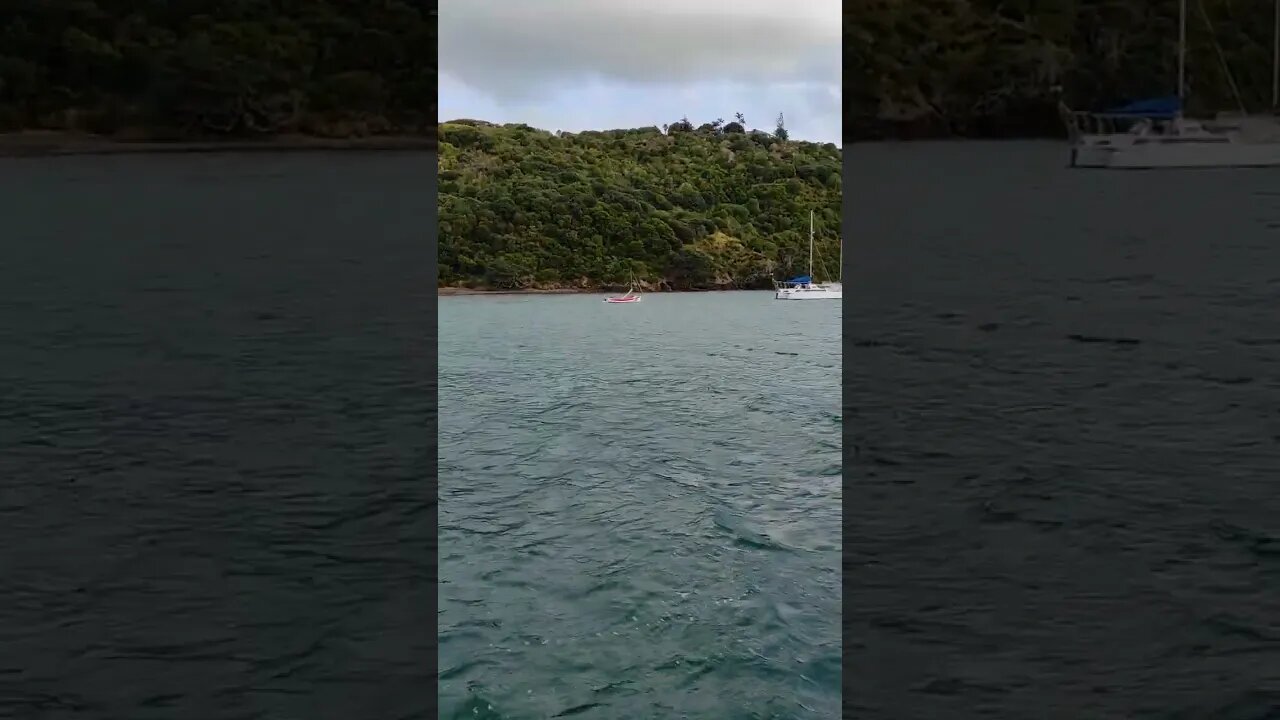 Ferry about to leave