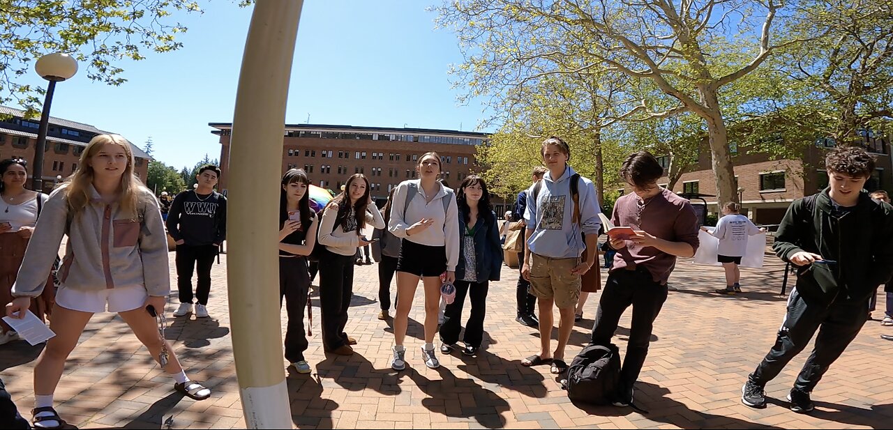 Western Washington University: Breakthrough In Bellingham, Much More Civil Crowds Than A Year Ago, Great Questions, Dealing w/ Catholics, Hypocrites, Homosexuals, Atheists, Agnostics