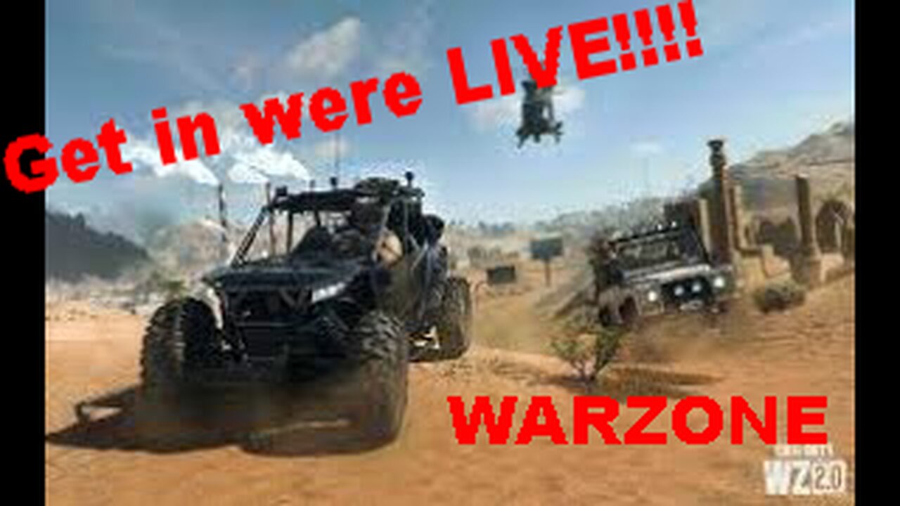 LIVE COD Warzone