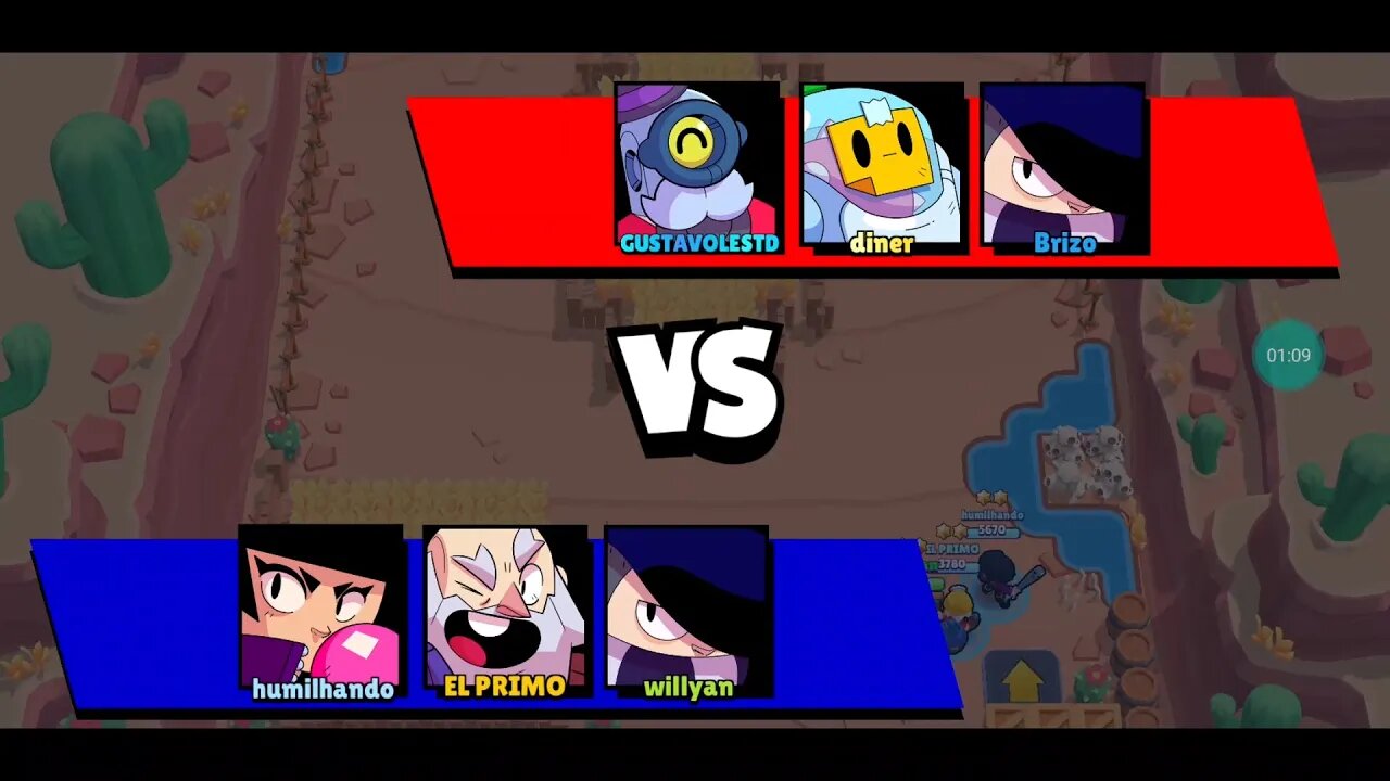 JOGANDO COM INSCRITO BRAWL STARS #213