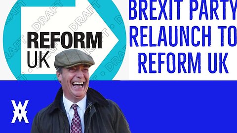 Brexit Party To Relaunch As Reform UK, Farage And Tice Announce