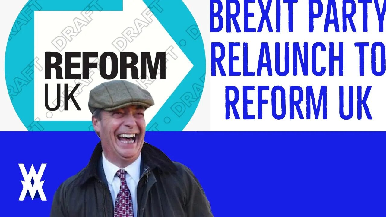 Brexit Party To Relaunch As Reform UK, Farage And Tice Announce