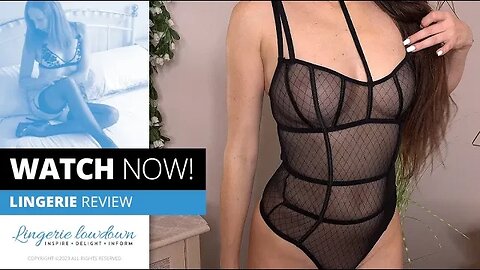 Sophia Smith : Ann Summers Lattice diamond body [PREVIEW]