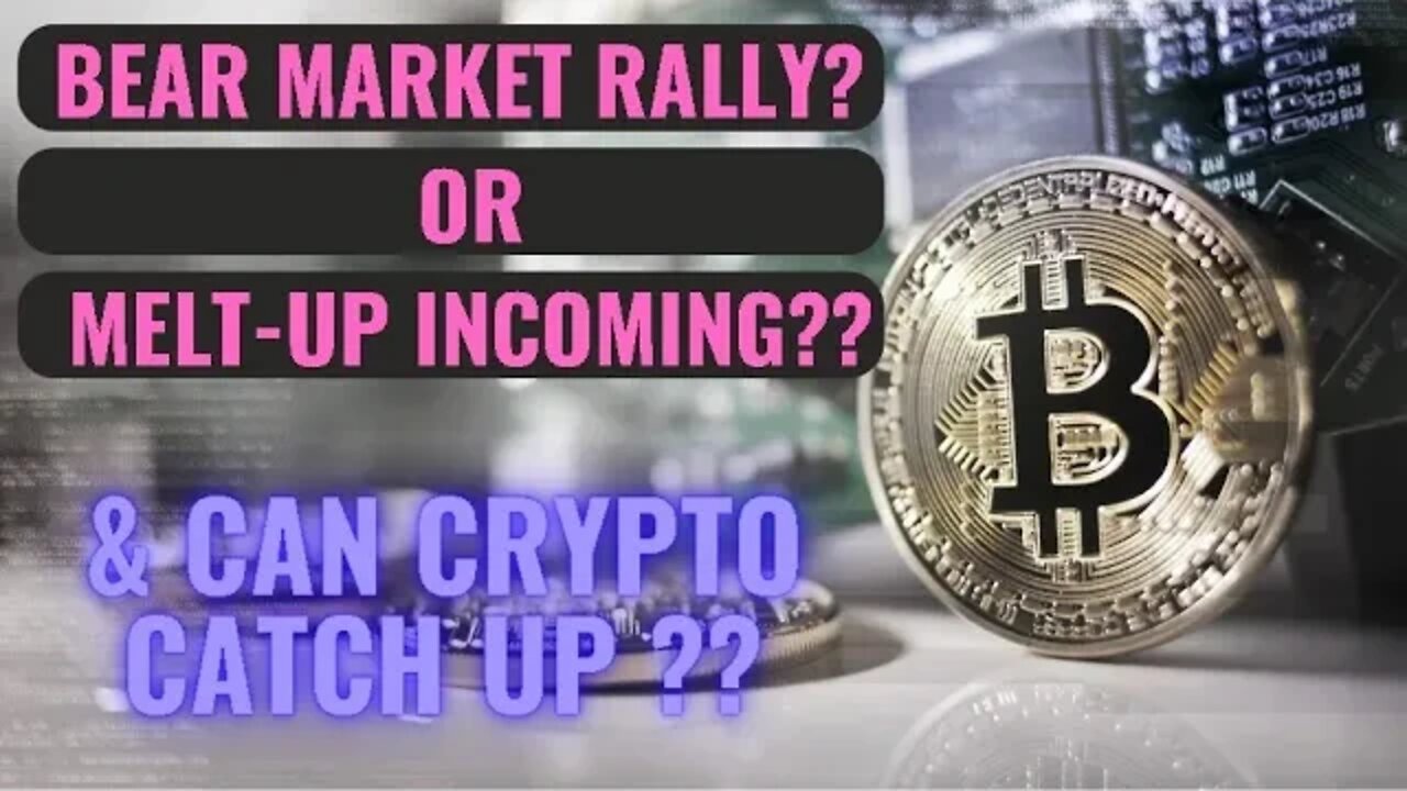 How To Tell Which Direction The Market Is About To Go! Can #bitcoin and #crypto catch up??