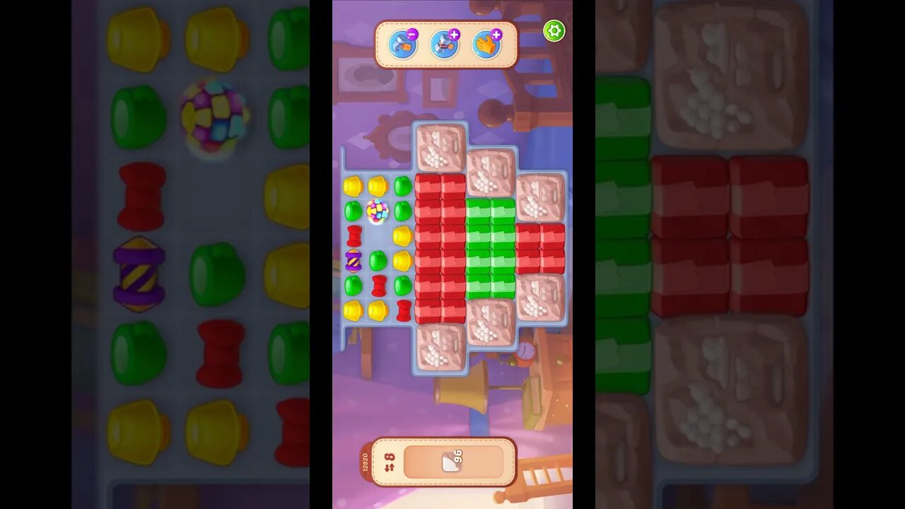 Shorts Playrix Homescapes Gameplay Walkthrough Level 12820-040