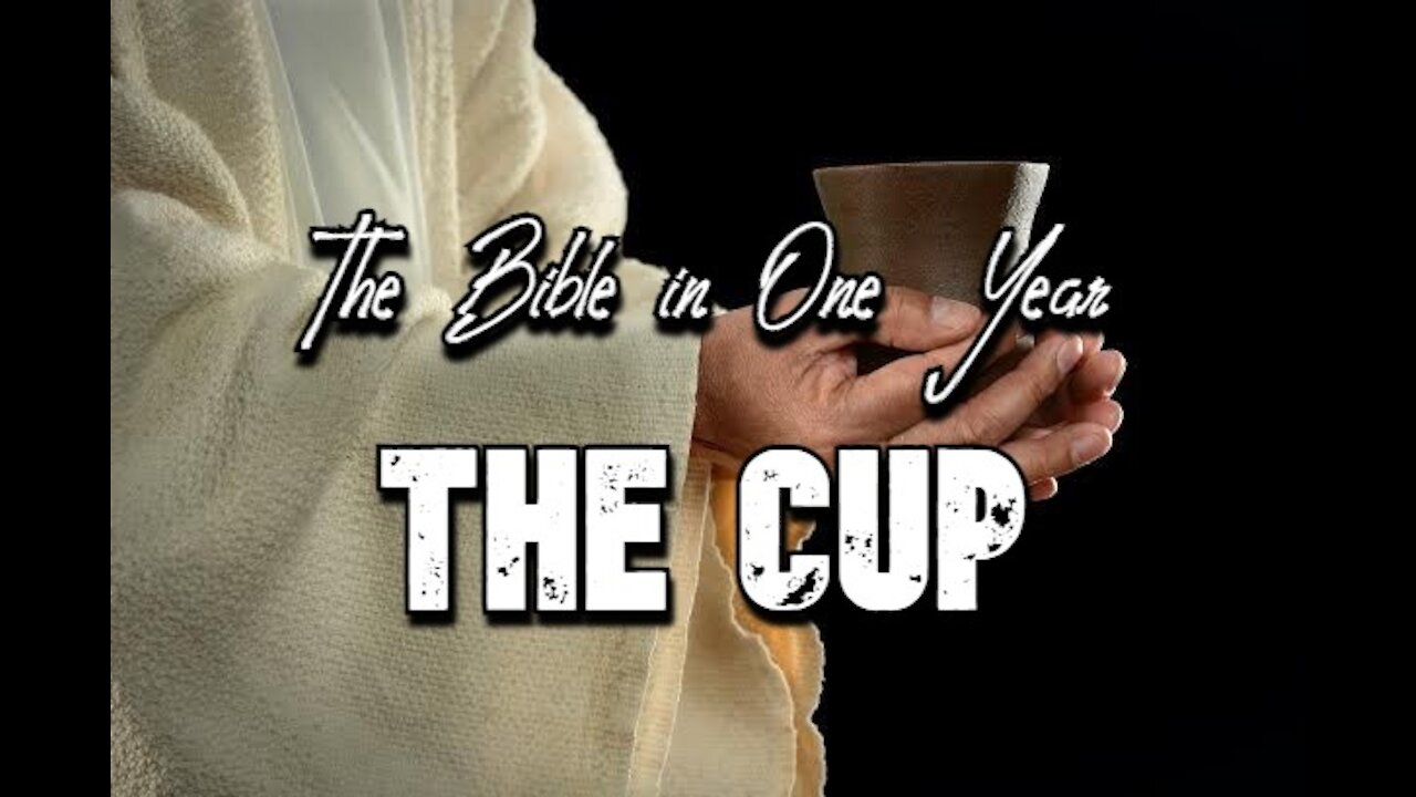 The Bible in One Year: Day 313 The Cup