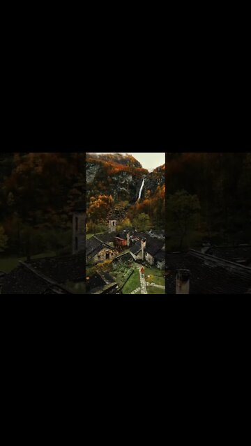 Beautiful world ❤️ love my world ❤️ #beautiful #waterfall #shorts #village