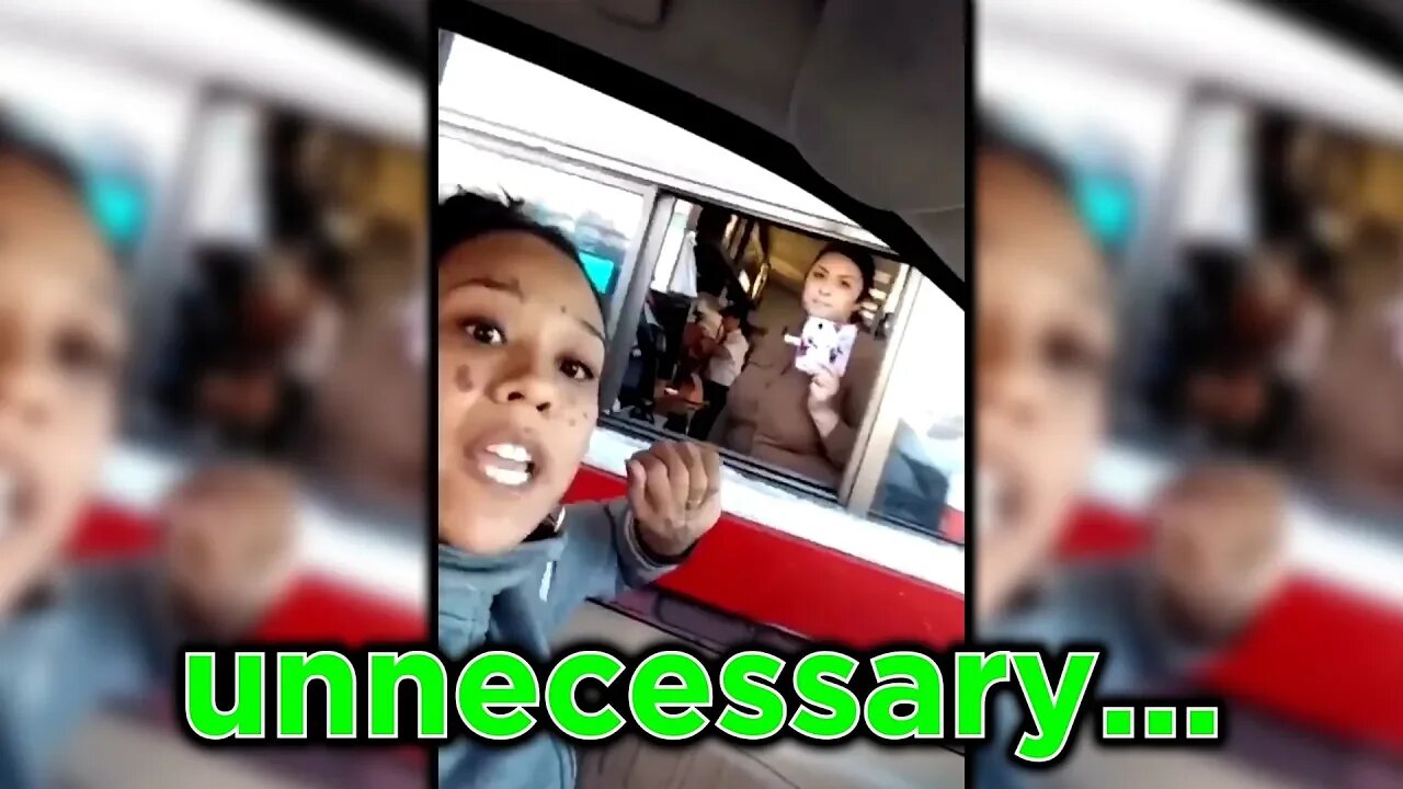 She Freaks Out In Drive Thru Over McDonald's Cookies