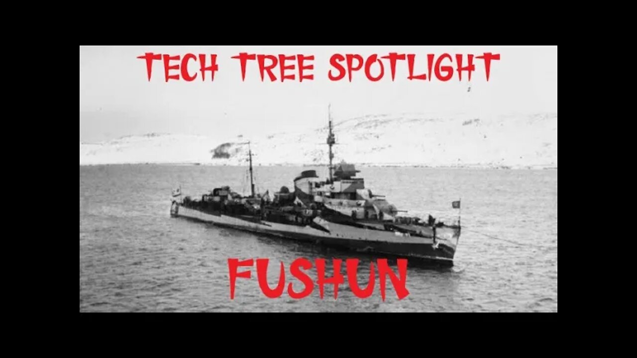 World of Warships Tech Tree Spotlight: Fushun