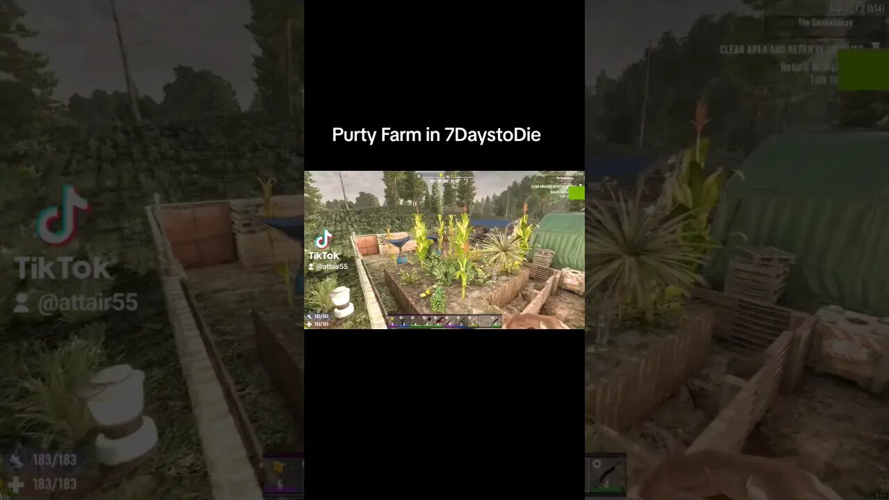 Showing off my #farming #skills in #7daystodie #gaming #foryou #fy #viral #shorts #pc #pcgaming #fyp