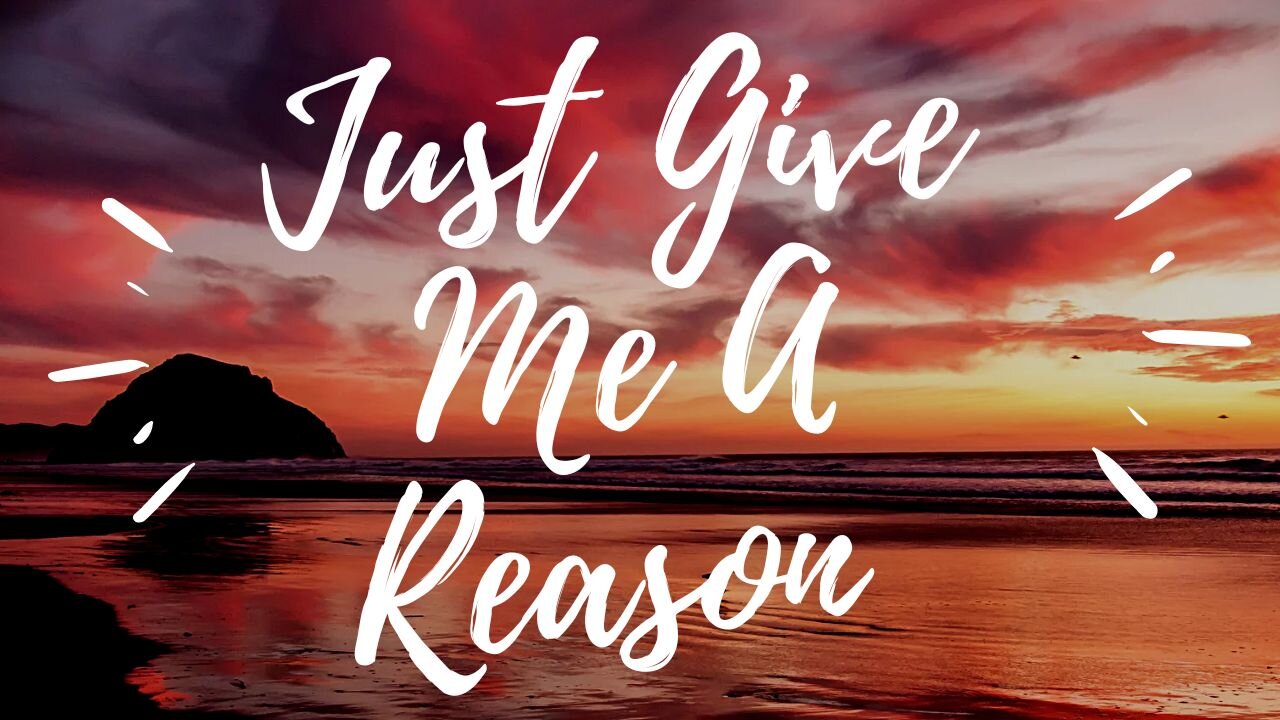 JUST GIVE ME A REASON by Pink ft. Nate Ruess (KARAOKE)