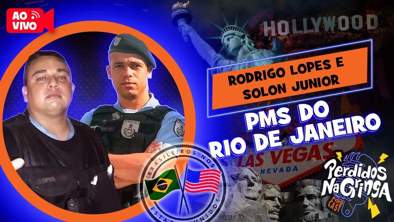 Rodrigo Lopes e Solon Junior - PMs do Rio de Janeiro | 127 #Perdidospdc #policiais