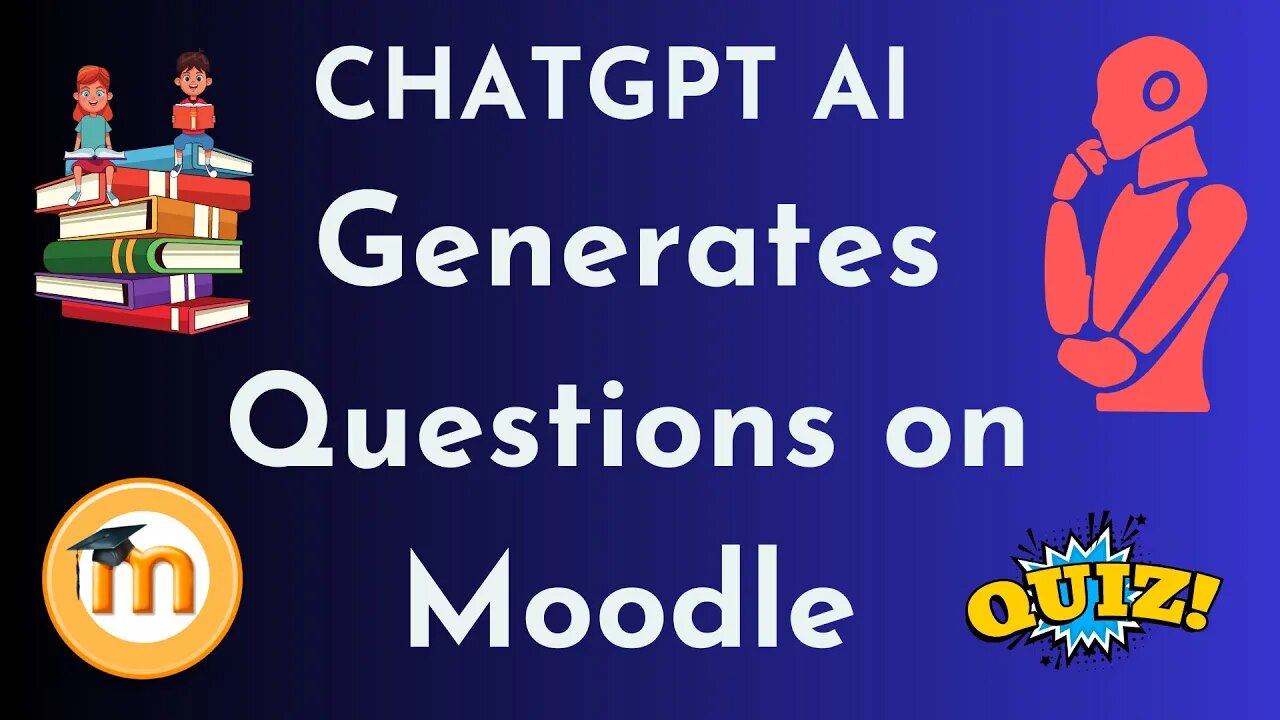 How ChatGPT Generates Questions from Stories on Moodle