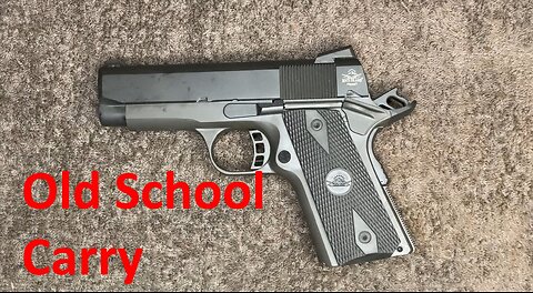 Rock Island M1911 A1-CS - Overview, Sights & Trigger.