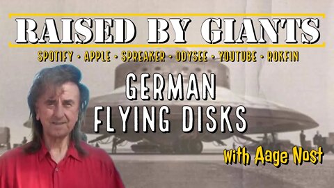 German Flying Disks, Time Travel, Life Extension with Aage Nost