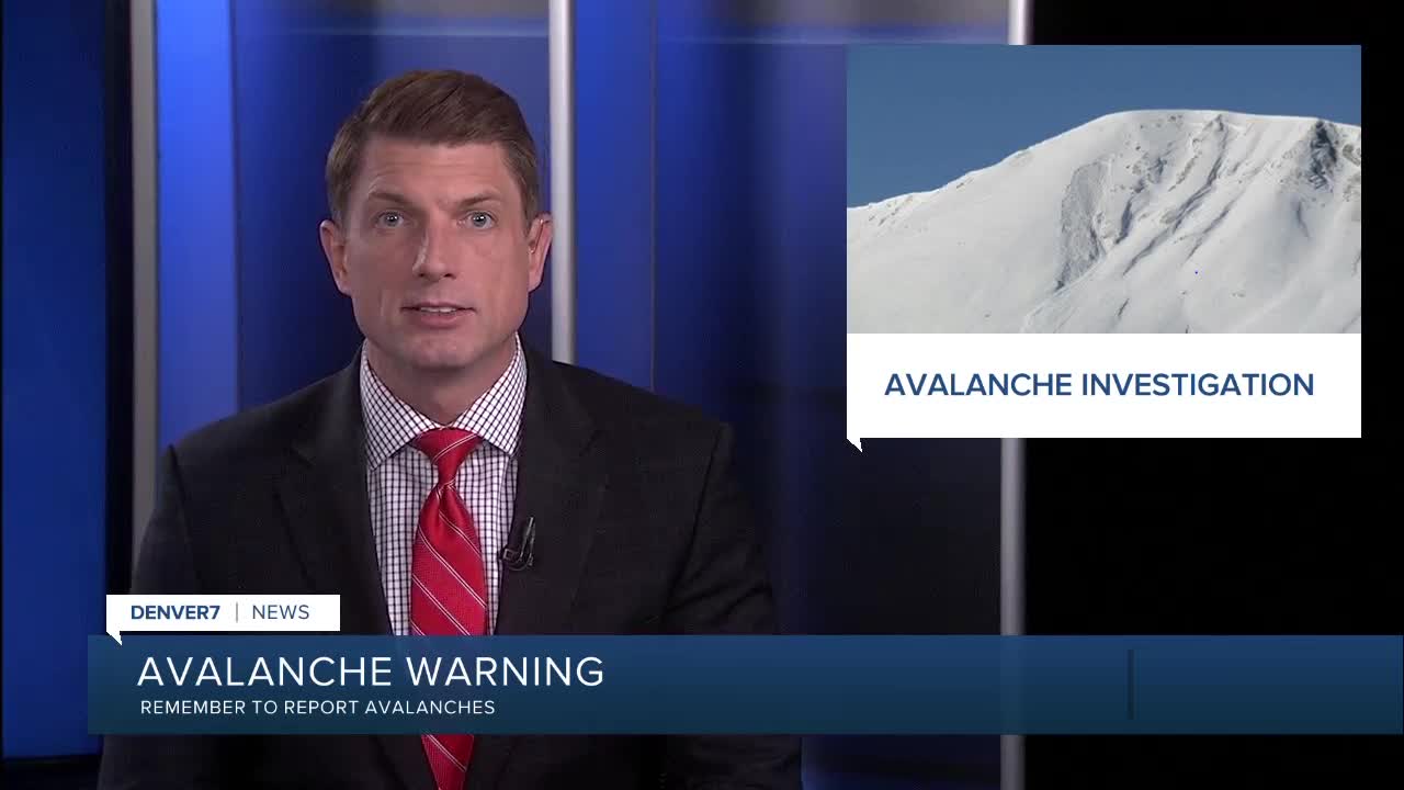 CAIC reminds backcountry visitors to always report avalanches