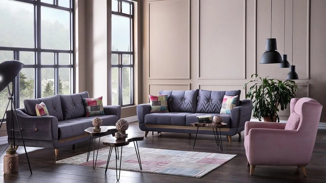 Upholstered furniture for the living room: fashion trends