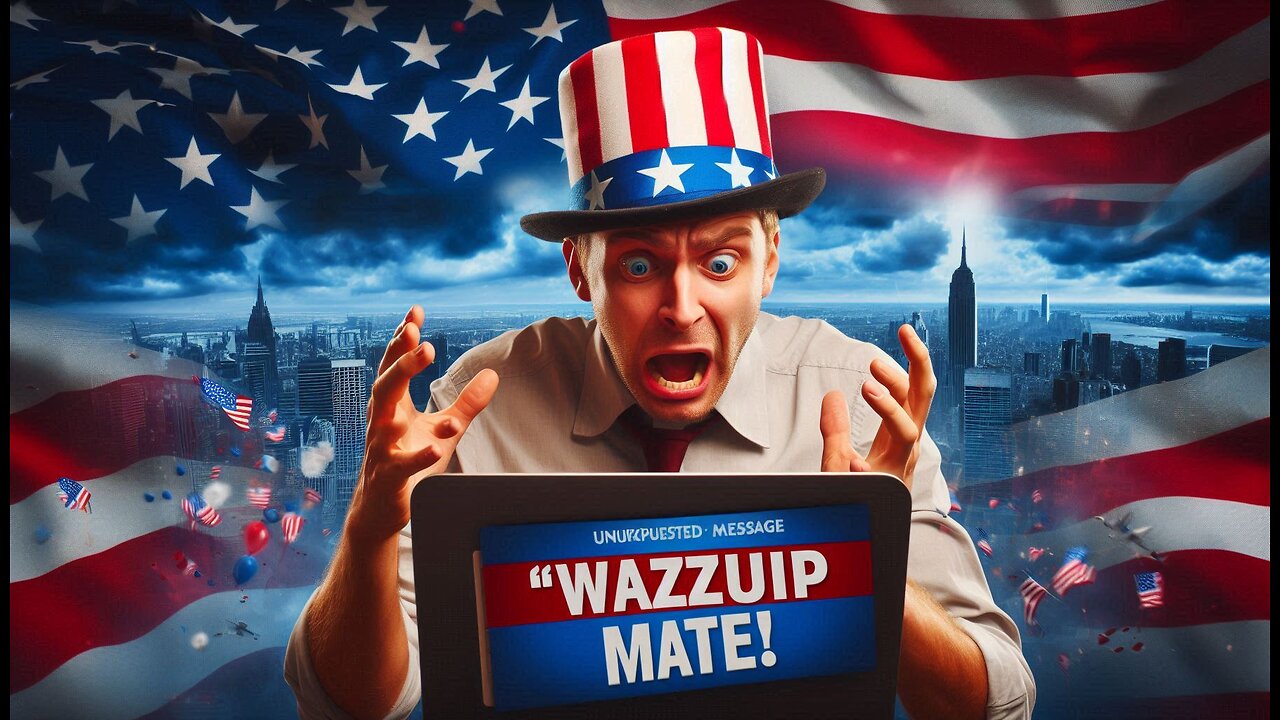 Trump's Unexpected Message: 'Wazzup Mate!' | Shocking Twist in the US Election Drama!