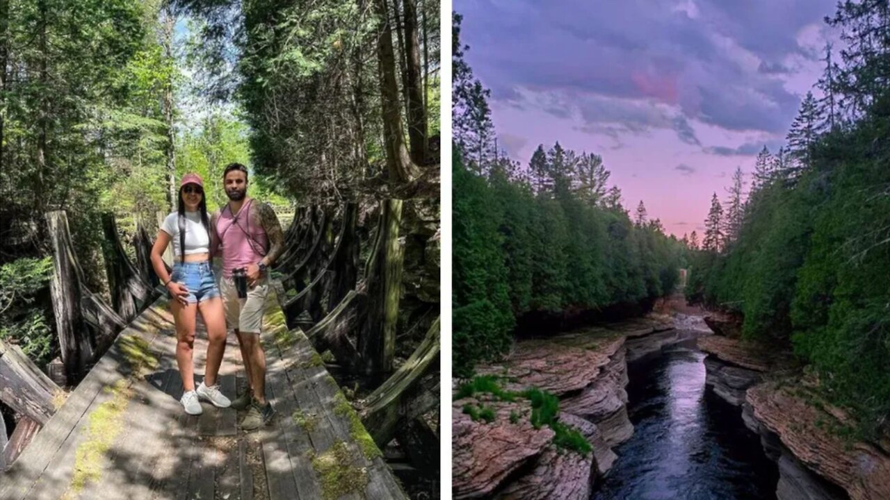 Ce parc à 1 h de Québec cache des ruines et une grotte à découvrir cet été