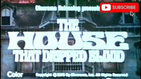THE HOUSE THAT DRIPPED BLOOD (1971) Trailer [#thehousethatdrippedbloodtrailer]