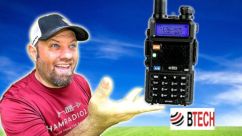 BaofengTech UV-5X3 TRIBAND Handheld Ham Radio THROWBACK!