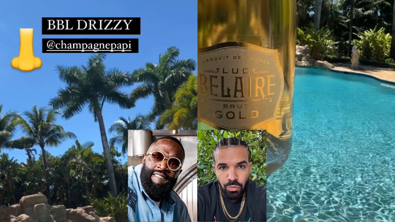 Rick Ross sends SHOTS at Drake calling him 'Cupcake Drake' & 'BBL Drizzy'