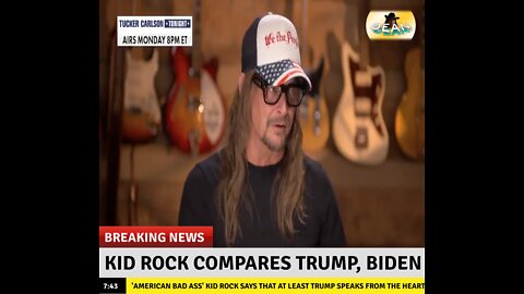 'American Bad Ass' Kid Rock Compares Trump and Biden