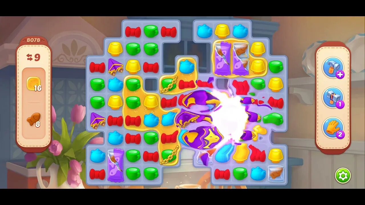 Playrix Homescapes Gameplay Walkthrough Level 8078