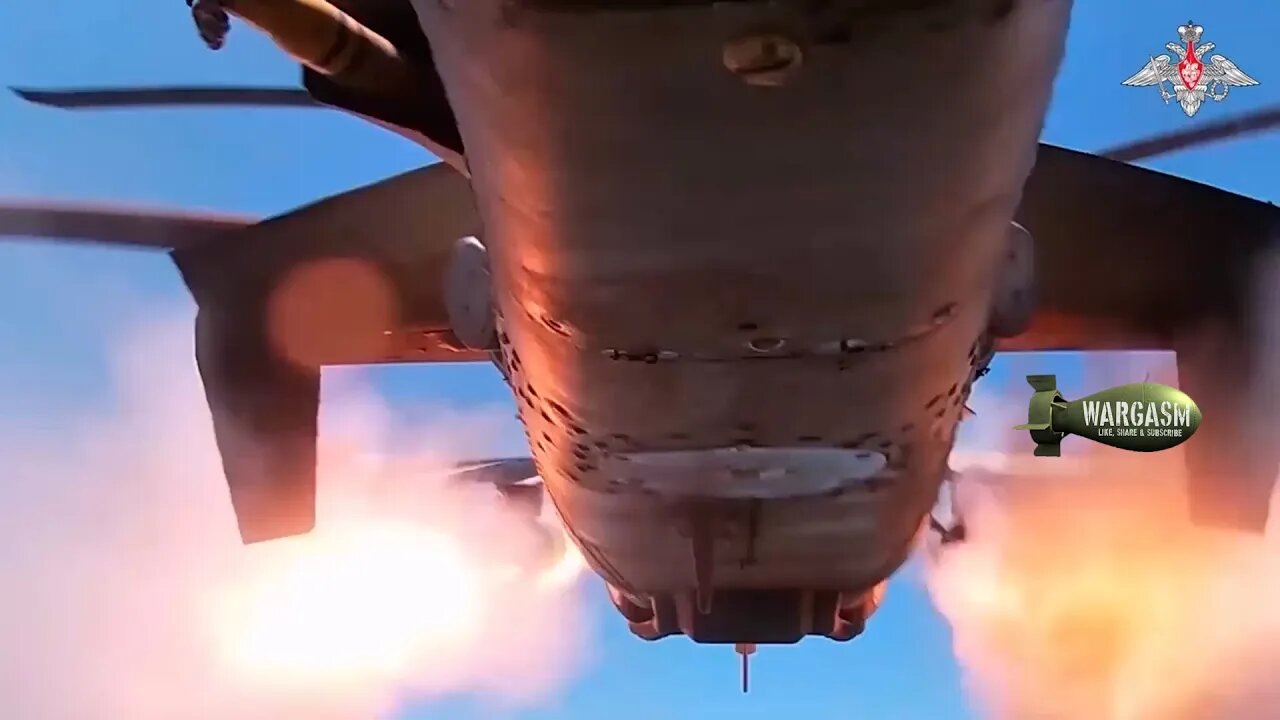 Russian Army Aviation is in action in Zaporozhye direction
