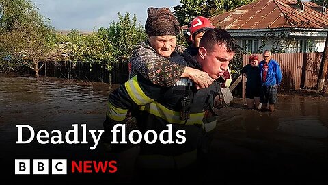 Central and eastern Europe devastated by deadly floods / BBC News